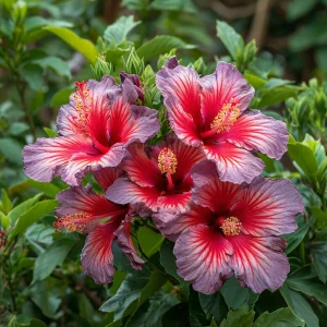 Гибискус Кримсон Флейм купить по цене от 479р. в интернет-магазине «Посадика» с доставкой почтой в в Екатеринбурге и по всей России – [изображение №1].